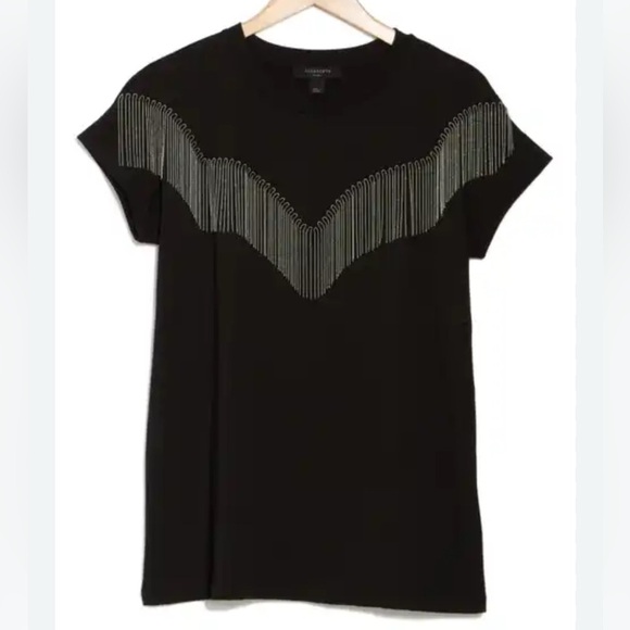Padded Black Tank 
ALLSAINTS - Picture 1 of 10
